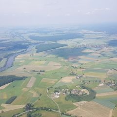 Verortung via Georeferenzierung der Kamera: Aufgenommen in der Nähe von Gemeinde Poppelau, Polen in 900 Meter